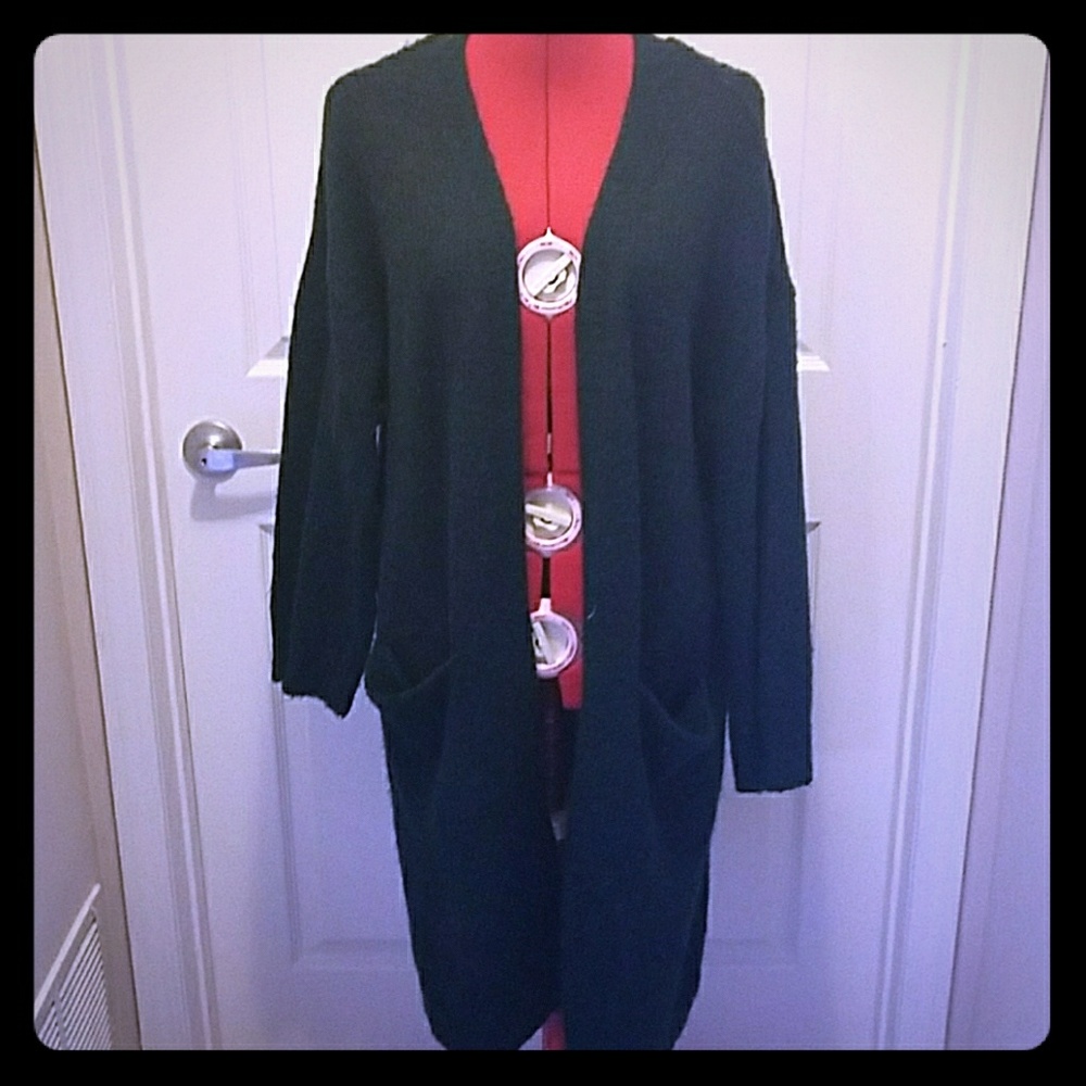 H&M Forest Green Oversized Sweater